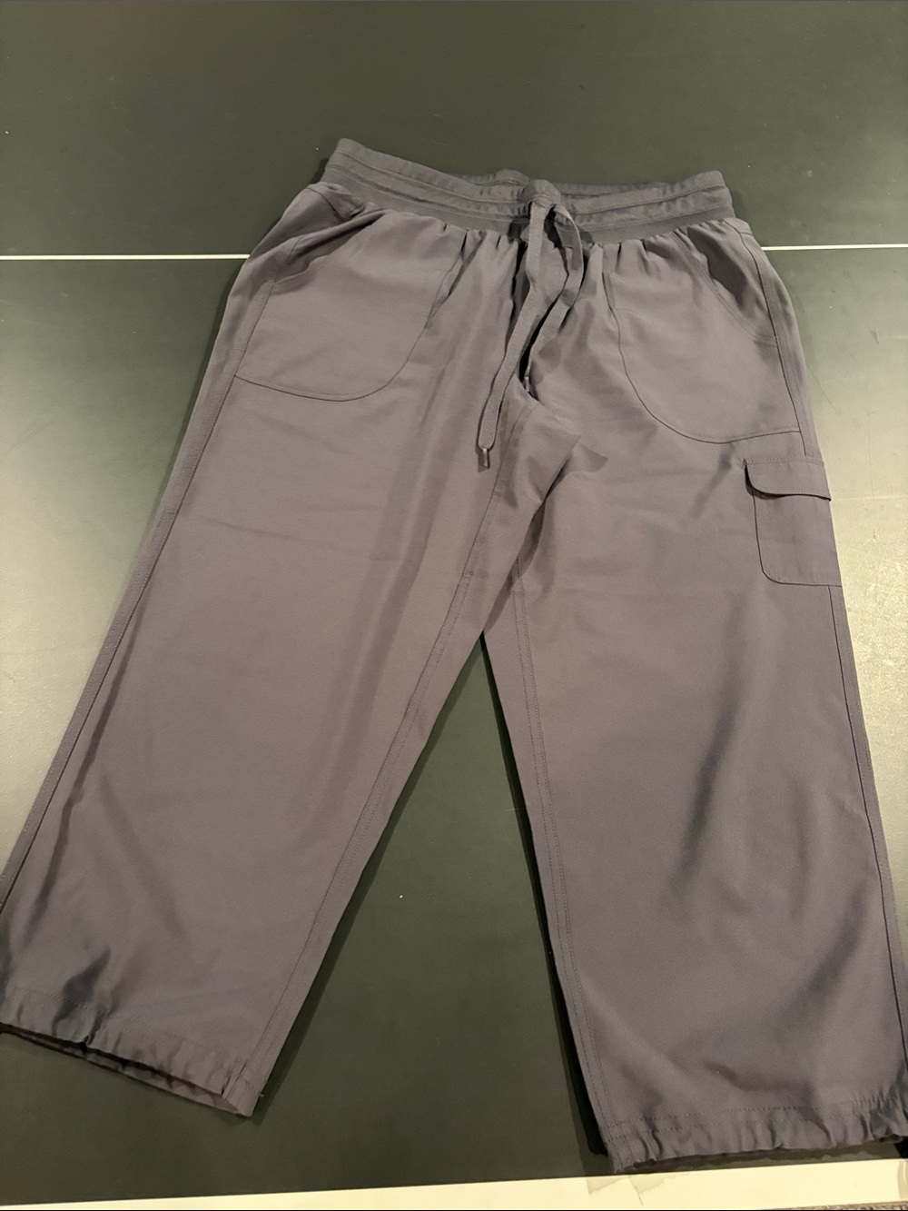 RBX medium navy capri joggers